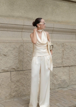 AERIN CREAM PANTS